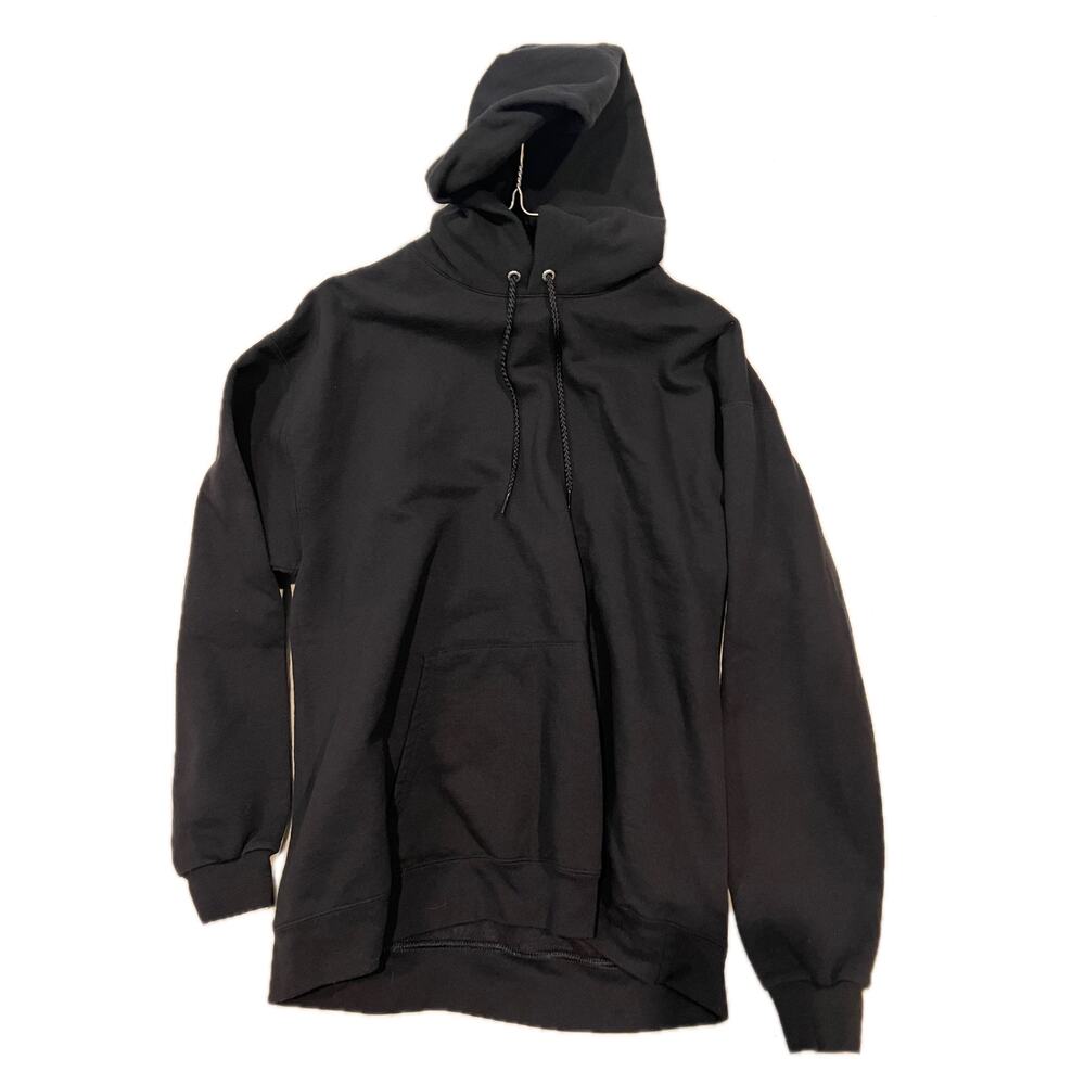 Hanes Black Pullover Hoodie Mens L